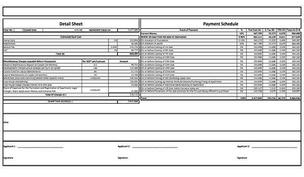 Godrej Tiara Payment Plan
